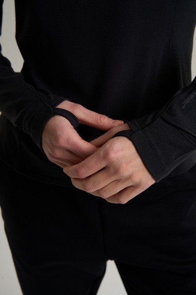 �������� half-zip ANTA ANTA RUNNING LS Tee