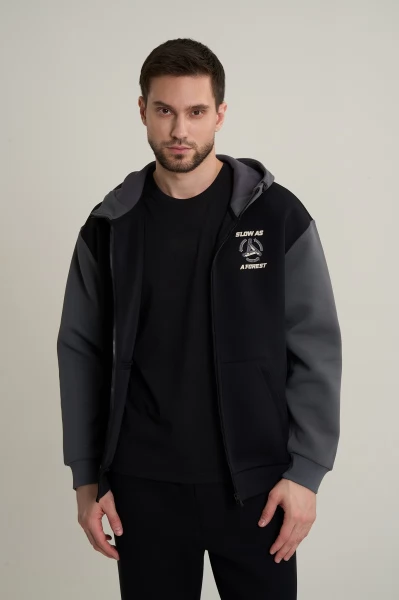 ��������� �� ������ ANTA CAMPUS BASKETBALL Knit Track Top