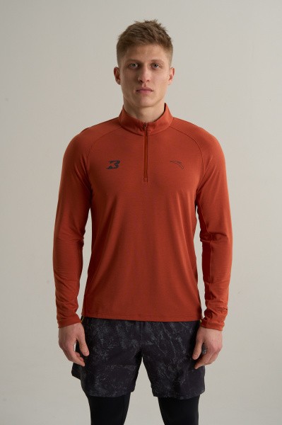 �������� half-zip ANTA ANTA RUNNING LS Tee