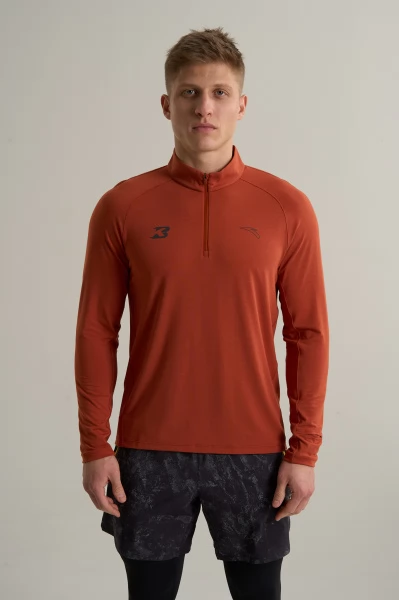 �������� half-zip Anta RUNNING LS Tee