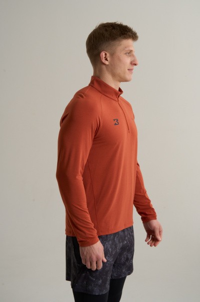 �������� half-zip ANTA ANTA RUNNING LS Tee