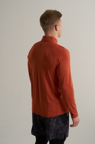 �������� half-zip ANTA ANTA RUNNING LS Tee