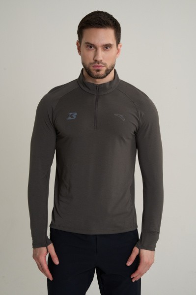 �������� half-zip ANTA ANTA RUNNING LS Tee
