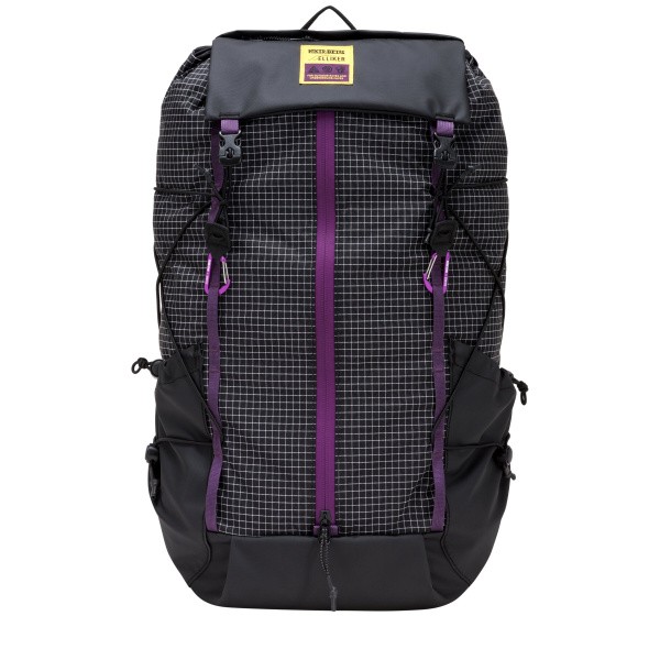������ ELLIKER CAUTLEY HIKERDELIC X ELLIKER FLAP OVER BACKPACK BLK-PURPLE