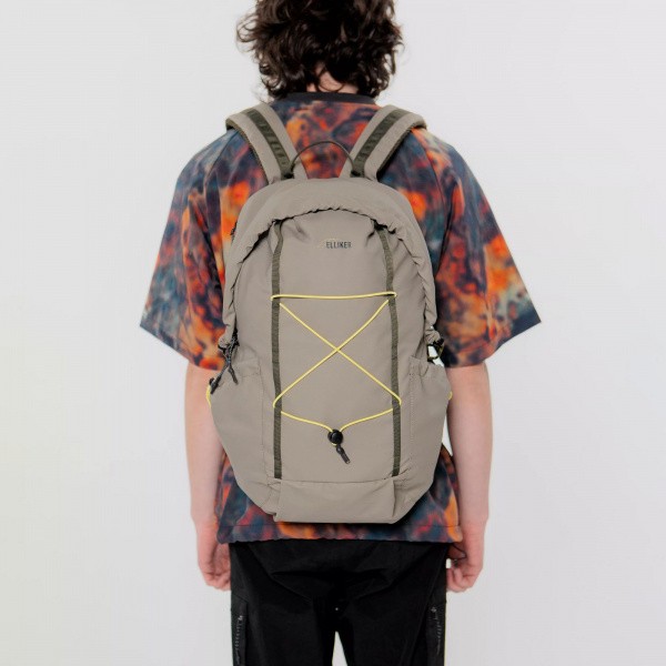 ������ ELLIKER KILN HOODED ZIP TOP BACKPACK taupe