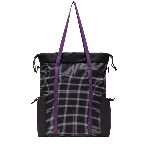 ����� ELLIKER CARSTON HIKERDELIC X ELLIKER TOTE BAG BLK-PURPLE