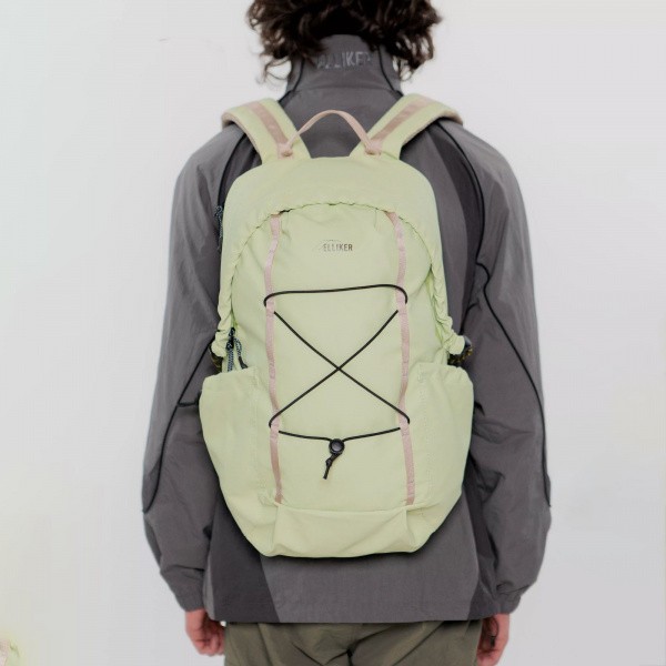 ������ ELLIKER KILN HOODED ZIP TOP BACKPACK Lime