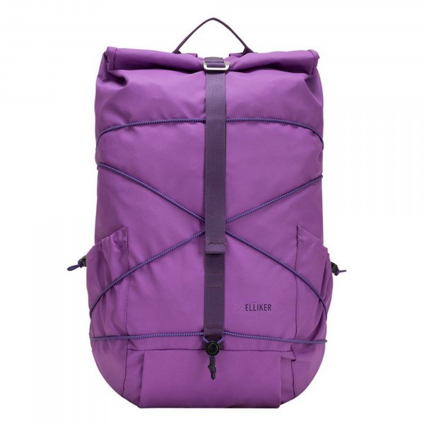 ������ ELLIKER DAYLE ROLL TOP BACKPACK ELECPURPLE