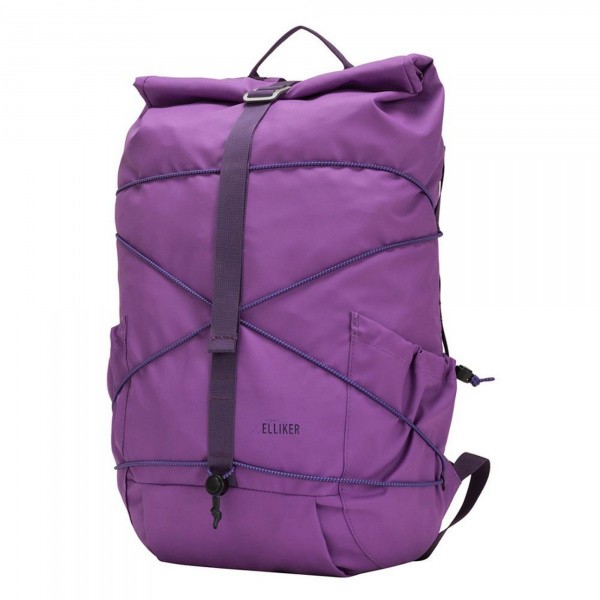 ������ ELLIKER DAYLE ROLL TOP BACKPACK ELECPURPLE