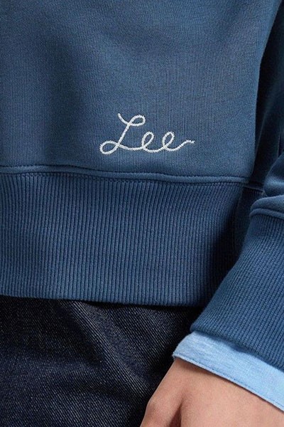 ������� Lee RAGLAN CREW SWS ACADEMY BLUE