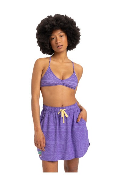 ���� AOP WOVEN SKIRT
