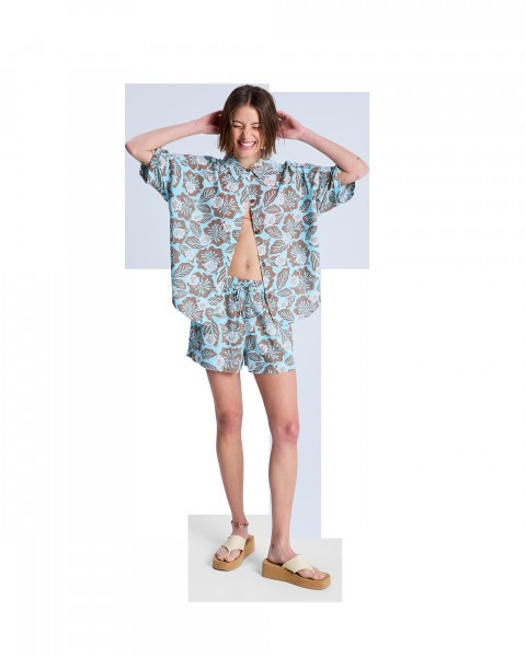 ������� BEACHY NOSTALGIA PRINT