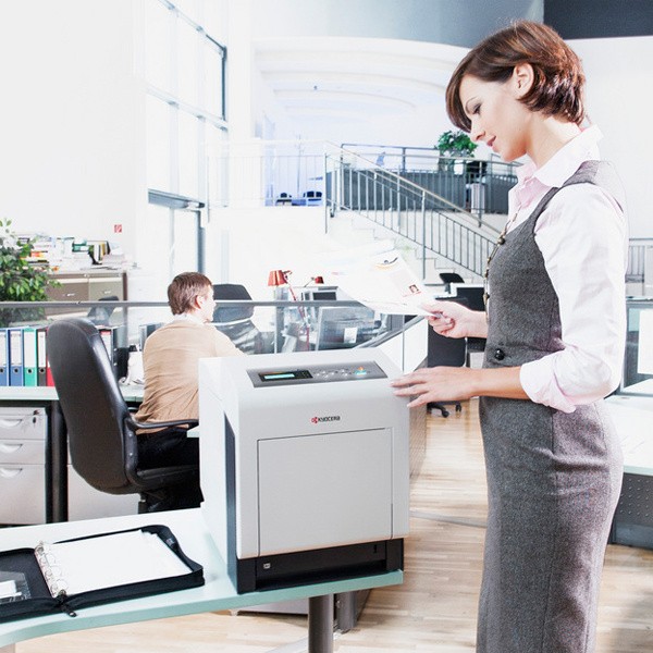 KYOCERA ECOSYS P6030cdn ������� �������� ������� �4, 9600 x 600 dpi, 30 ���/��� �����-����� � ������� ������ &mdash; изображение 12