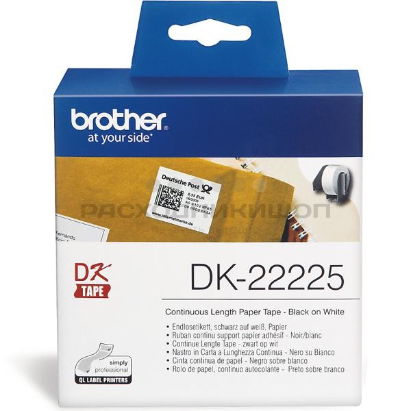 BROTHER DK22225 ����� ������������� �������� ����� ��� ������� (38 �� x 30,48 ������)