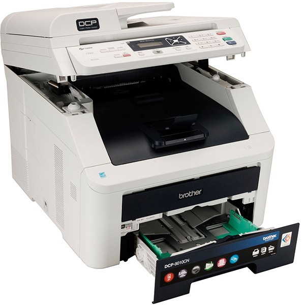 BROTHER DCP-9010CN ��� ������� ������������ �4, 2400 x 600 dpi, 16 ���/��� �����-����� � ������� ������