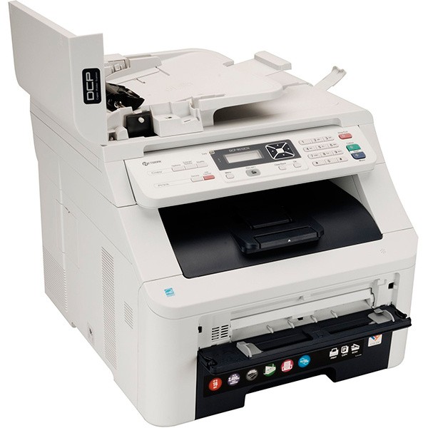 BROTHER DCP-9010CN ��� ������� ������������ �4, 2400 x 600 dpi, 16 ���/��� �����-����� � ������� ������