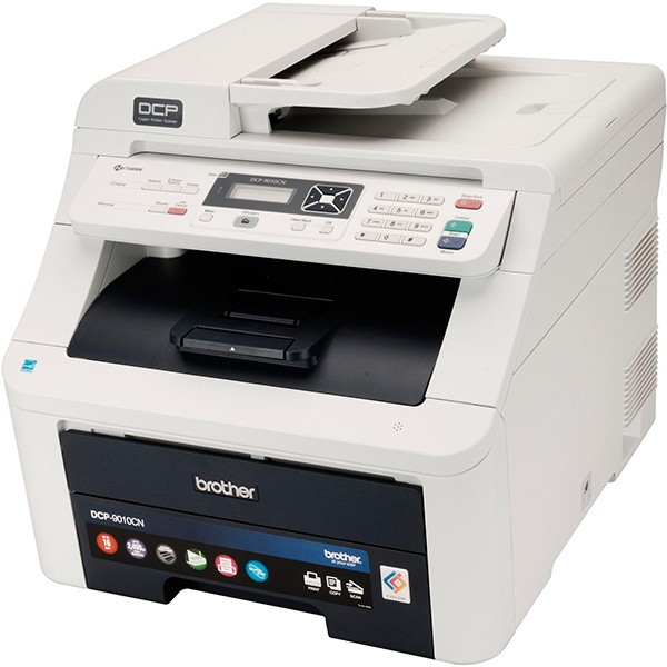 BROTHER DCP-9010CN ��� ������� ������������ �4, 2400 x 600 dpi, 16 ���/��� �����-����� � ������� ������