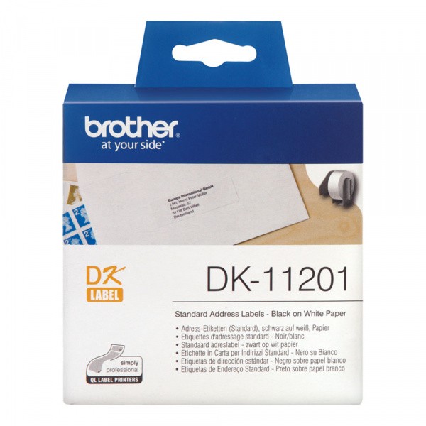 BROTHER DK11201 ����������� �������� �������� (29 x 90 ��) 400 ��.