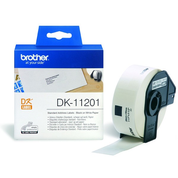 BROTHER DK11201 ����������� �������� �������� (29 x 90 ��) 400 ��.