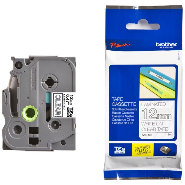 BROTHER TZe-135 �������� � �������������� ������ ������� 12 �� (����� ����� �� ���������� ����)