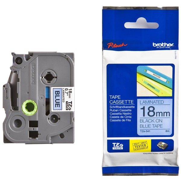 BROTHER TZe-541 �������� � �������������� ������ ������� 18 �� (������ ����� �� ������� ����)