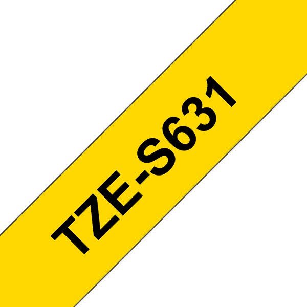 BROTHER TZe-S631 �������� � c����������� �������������� ������ ������� 12 �� (������ ����� �� ����� ����)