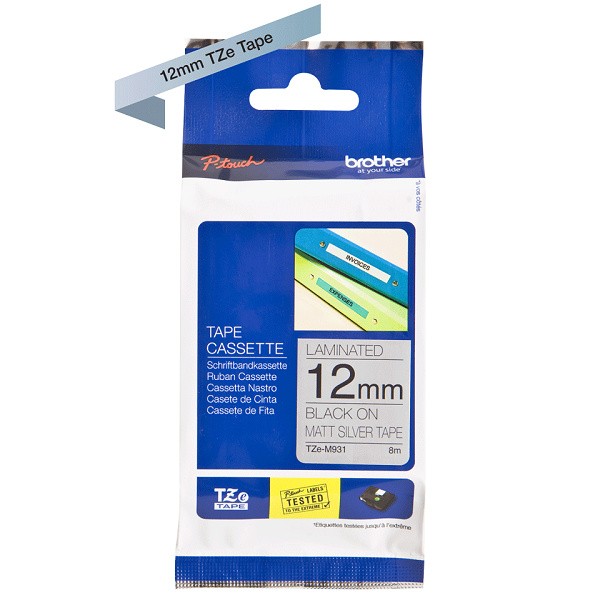 BROTHER TZ-M931 �������� � ������� ����������������� �������������� ������ ������� 12 �� (������ ����� �� ����������� ����)