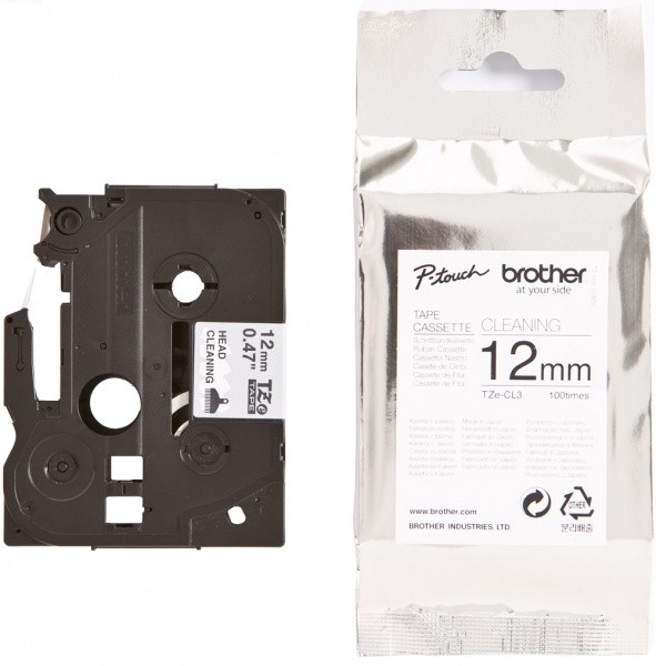 BROTHER TZe-CL3 �������� � �������� ������ 12 �� (��� ���������� ������� �������� P-Touch)