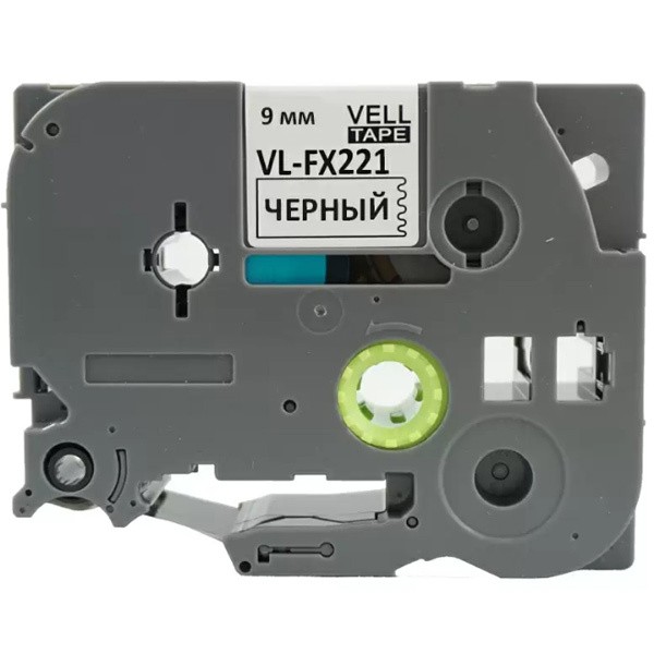 BROTHER TZe-FX221 �������� � ���������� �������������� ������ ��� �������������� ������������ ������� 9 �� (������ ����� �� ����� ����)