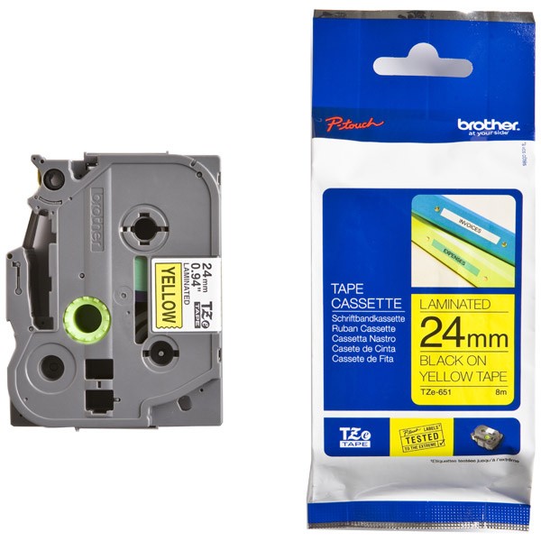 BROTHER TZe-651 �������� � �������������� ������ ������� 24 �� (������ ����� �� ����� ����)