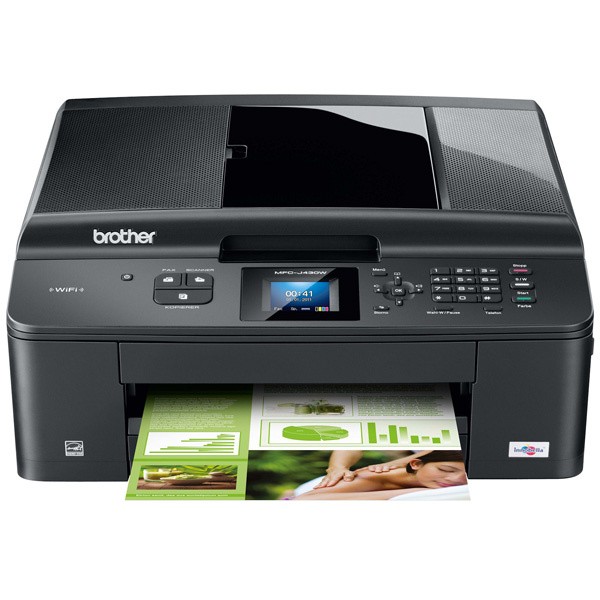 ������� �������� ��� Brother MFC-J430W, �4, 33 ���./���. �����-�����, 26 ���./���. ������� ������ (6000 x 1200 dpi)
