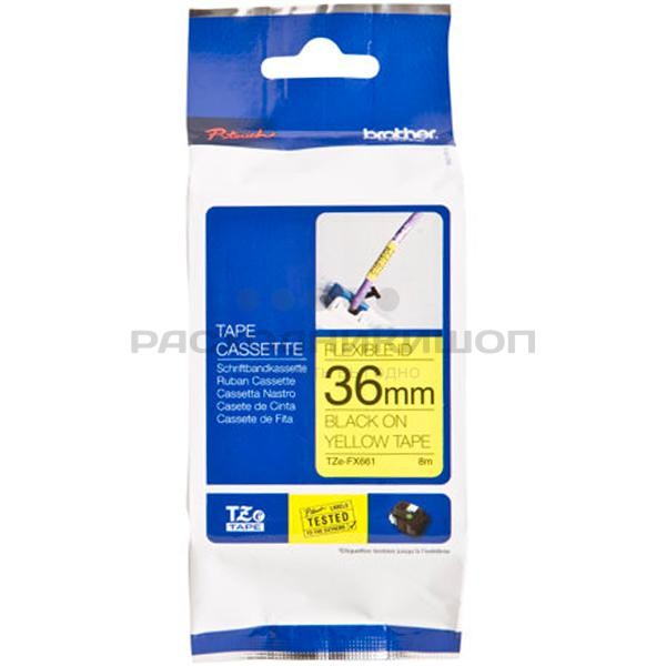 BROTHER TZe-FX661 �������� � ���������� �������������� ������ ��� �������������� ������������ ������� 36 �� (������ ����� �� ����� ����)