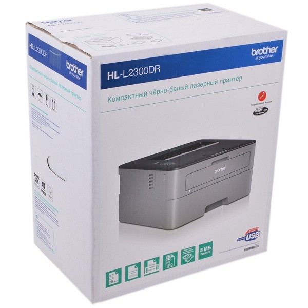 BROTHER HL-L2300DR ������� �������� �����-�����