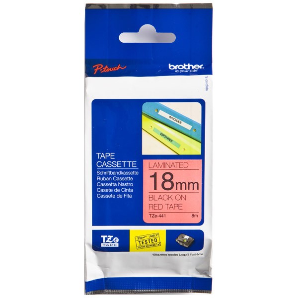 BROTHER TZe-441 �������� � �������������� ������ ������� 18 �� (������ ����� �� ������� ����)
