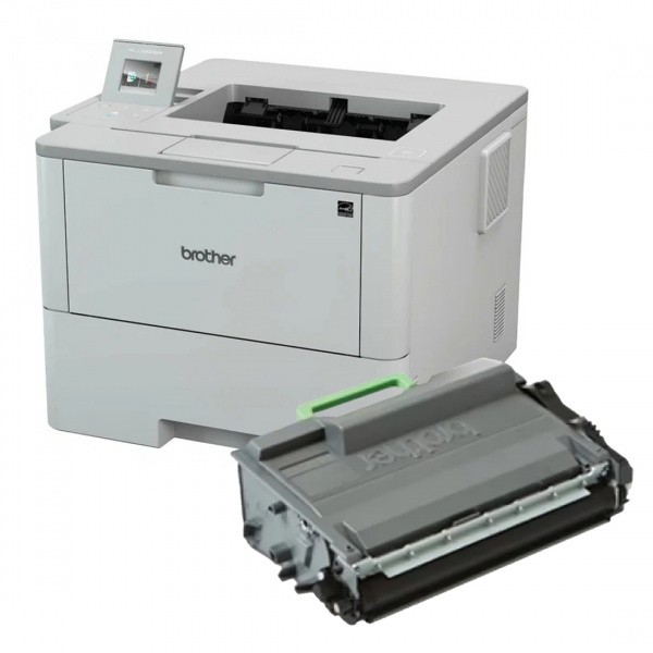 BROTHER HLL6400DW ��������: ������� + ������������ �������� TN-3480