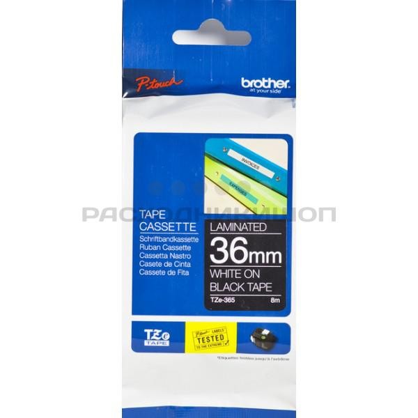 BROTHER TZe-365 �������� � �������������� ������ ������� 36 �� (����� ����� �� ������ ����)