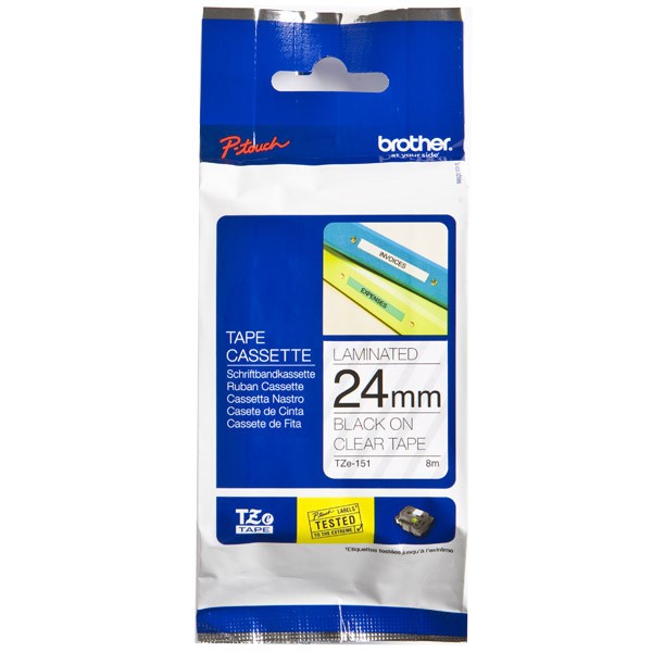 BROTHER TZe-151 �������� � �������������� ������ ������� 24 �� (������ ����� �� ���������� ����)