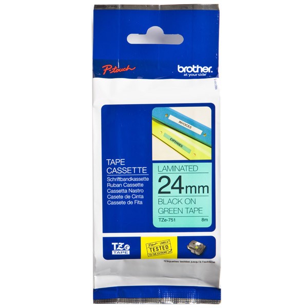 BROTHER TZe-751 �������� � �������������� ������ ������� 24 �� (������ ����� �� ������ ����)