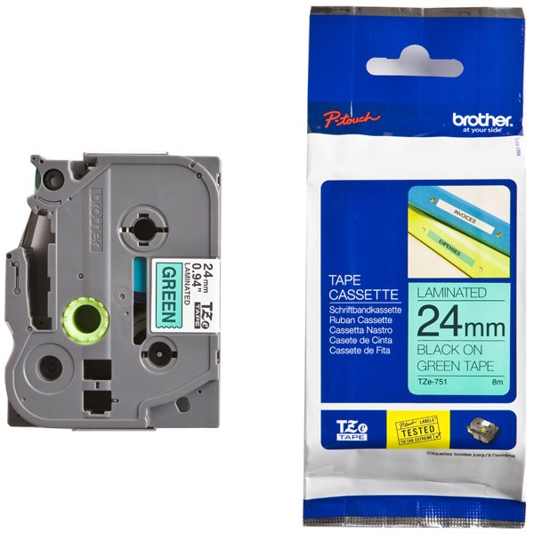 BROTHER TZe-751 �������� � �������������� ������ ������� 24 �� (������ ����� �� ������ ����)