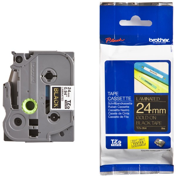 BROTHER TZe-354 �������� � �������������� ������ ������� 24 �� (������� ����� �� ������ ����)