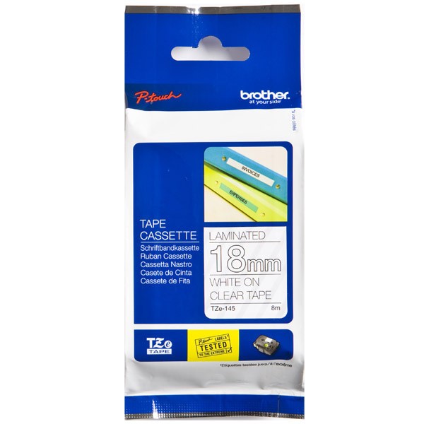BROTHER TZe-145 �������� � �������������� ������ ������� 18 �� (����� ����� �� ���������� ����)