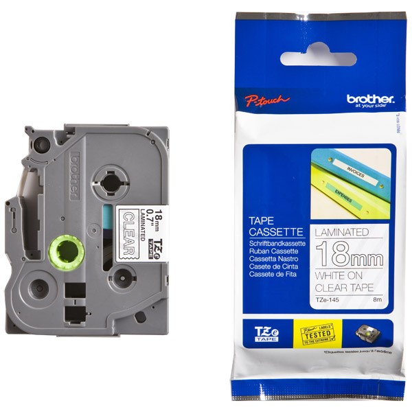 BROTHER TZe-145 �������� � �������������� ������ ������� 18 �� (����� ����� �� ���������� ����)