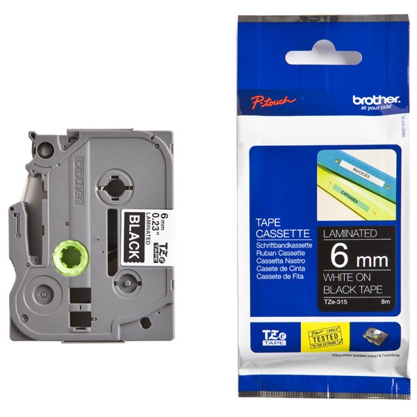 BROTHER TZe-315 �������� � �������������� ������ ������� 6 �� (����� ����� �� ������ ����)