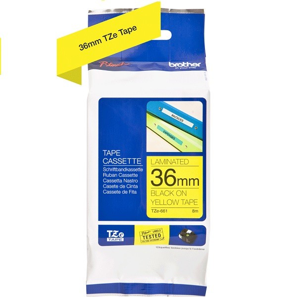 BROTHER TZe-SL661 �������� � ������������������ ������ ������� 36 �� (������ ����� �� ������ ����)
