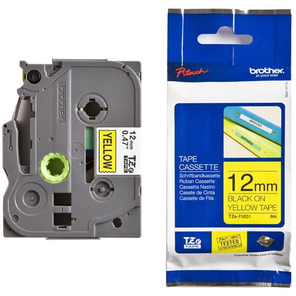 BROTHER TZe-FX631 �������� � ���������� �������������� ������ ��� �������������� ������������ ������� 12 �� (������ ����� �� ����� ����)
