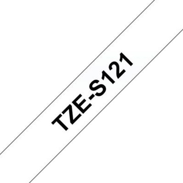 BROTHER TZe-S121 �������� � c����������� �������������� ������ ������� 9 �� (������ ����� �� ���������� ����)