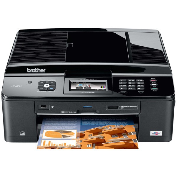 ������� ������� ��� Brother MFC-J825DW, �4, 35 ���./���. �����-�����, 27 ���./���. ������� ������ (6000 x 1200 dpi)