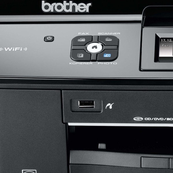 ������� ������� ��� Brother MFC-J825DW, �4, 35 ���./���. �����-�����, 27 ���./���. ������� ������ (6000 x 1200 dpi)