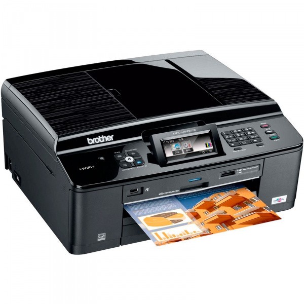 ������� ������� ��� Brother MFC-J825DW, �4, 35 ���./���. �����-�����, 27 ���./���. ������� ������ (6000 x 1200 dpi)