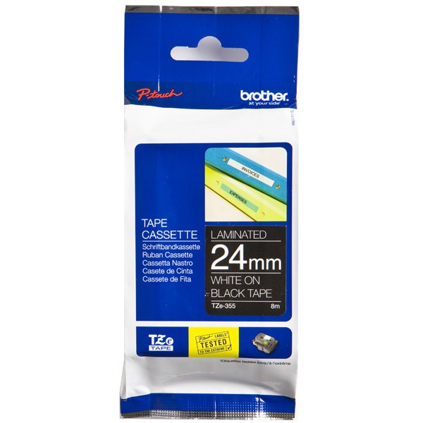 BROTHER TZe-355 �������� � �������������� ������ ������� 24 �� (����� ����� �� ������ ����)